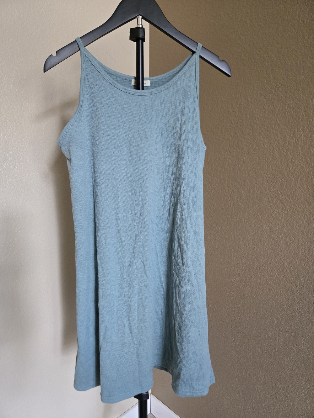 Yak N Yeti Blue Ribbed Dress